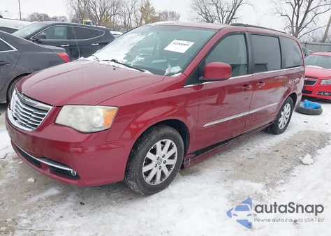 2013 Chrysler Town & Country Touring из США, поврежденный, VIN 2C4RC1BG9DR564109